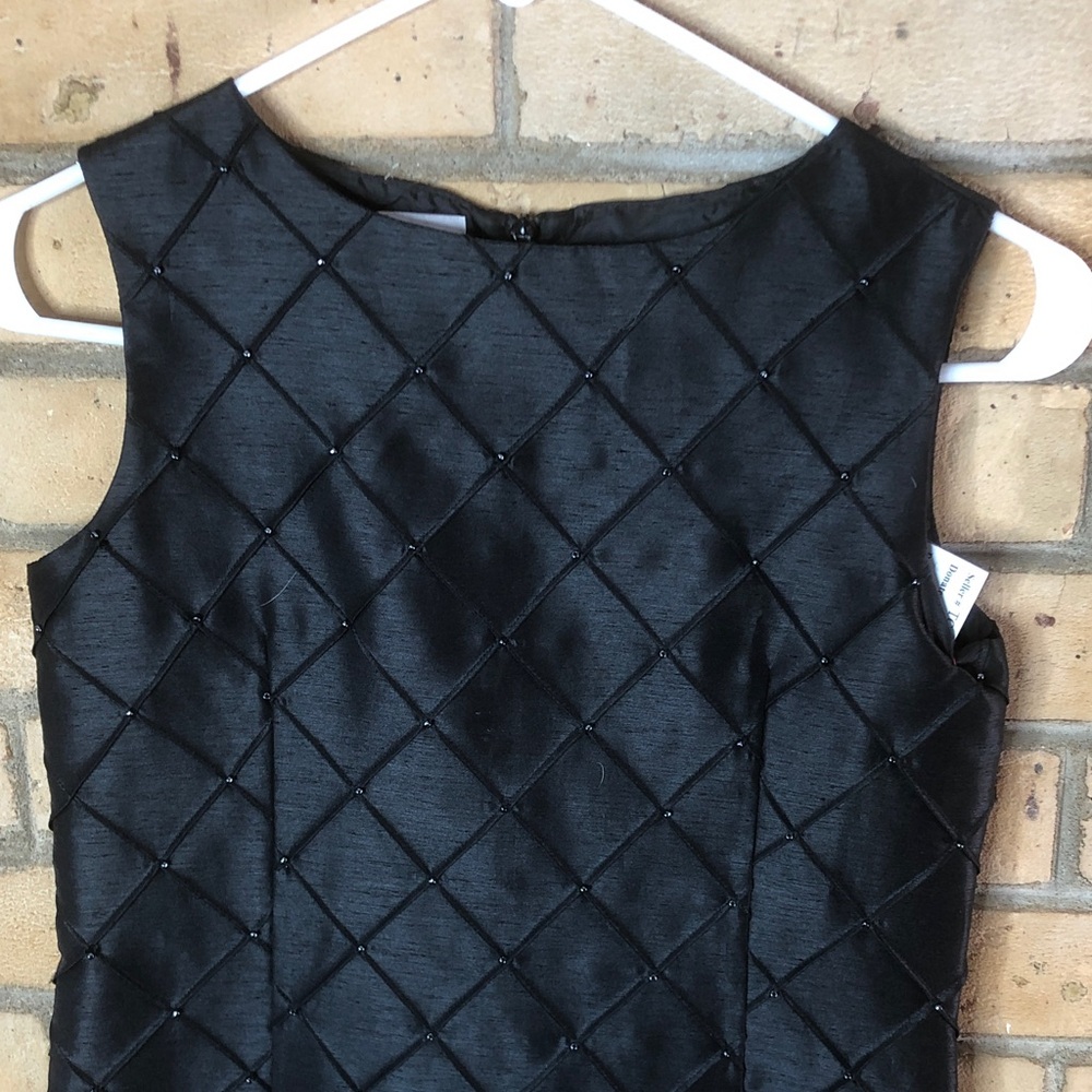Talbots Kids Elegant Black Sleeveless Dress